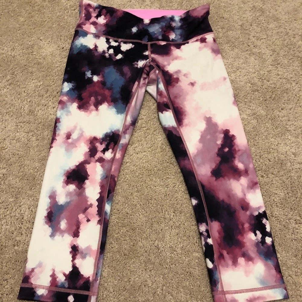 Lululemon Wunder Under Crop Size 8 VGUC